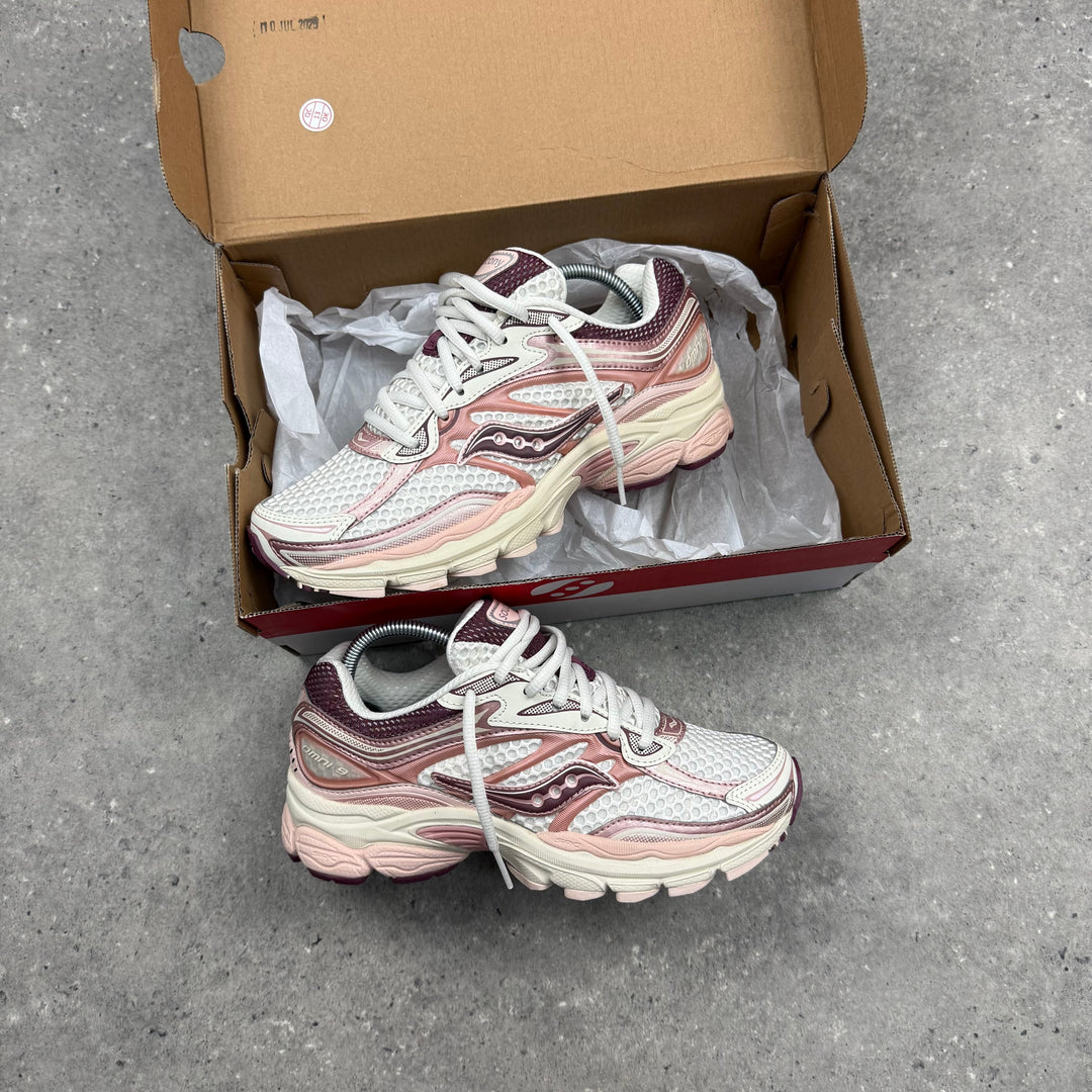 SAUCONY OMNI PRO GRID 9 - BEIGE / PINK