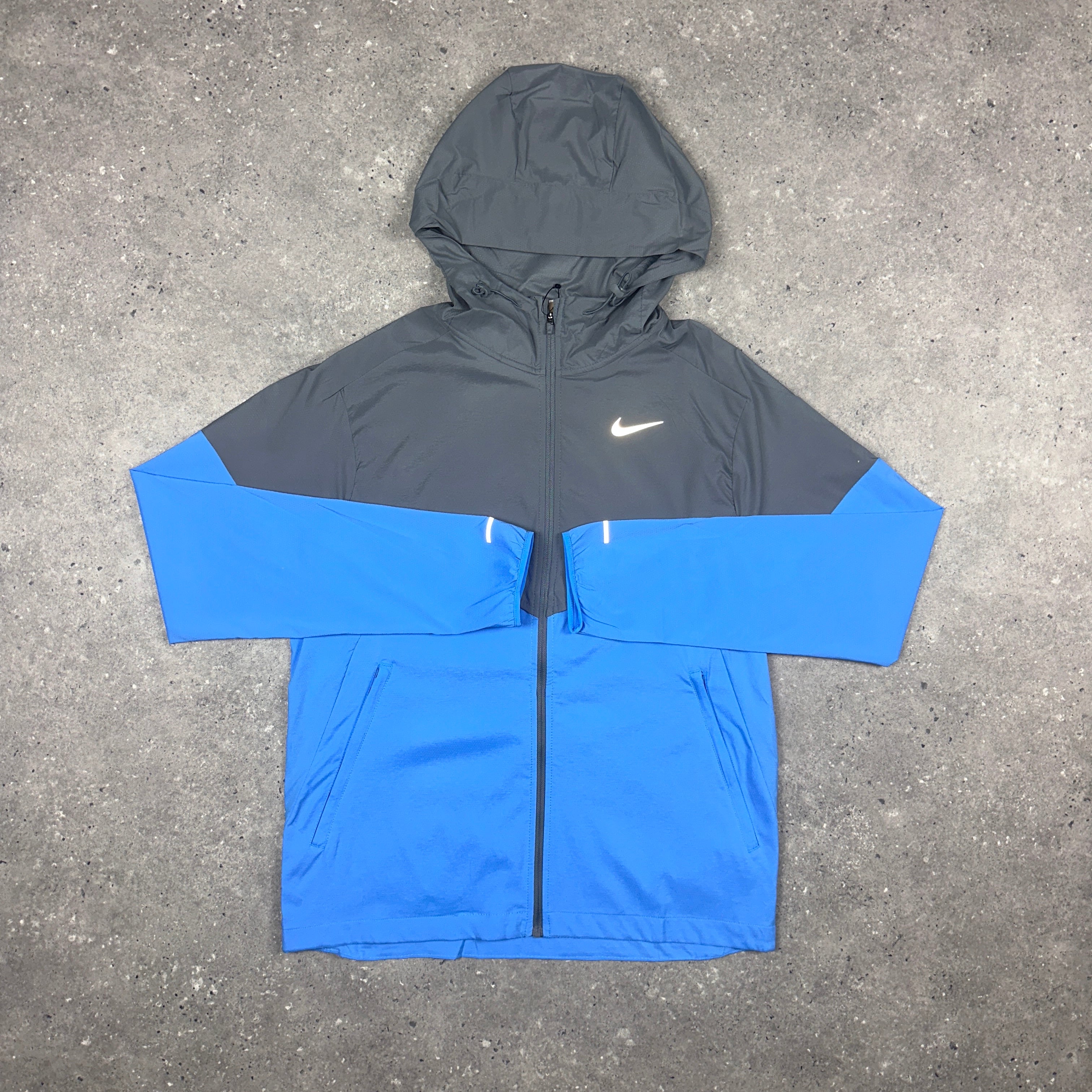 Nike UV Windrunner Jacket Grey/Sky Blue – ActivizeUk