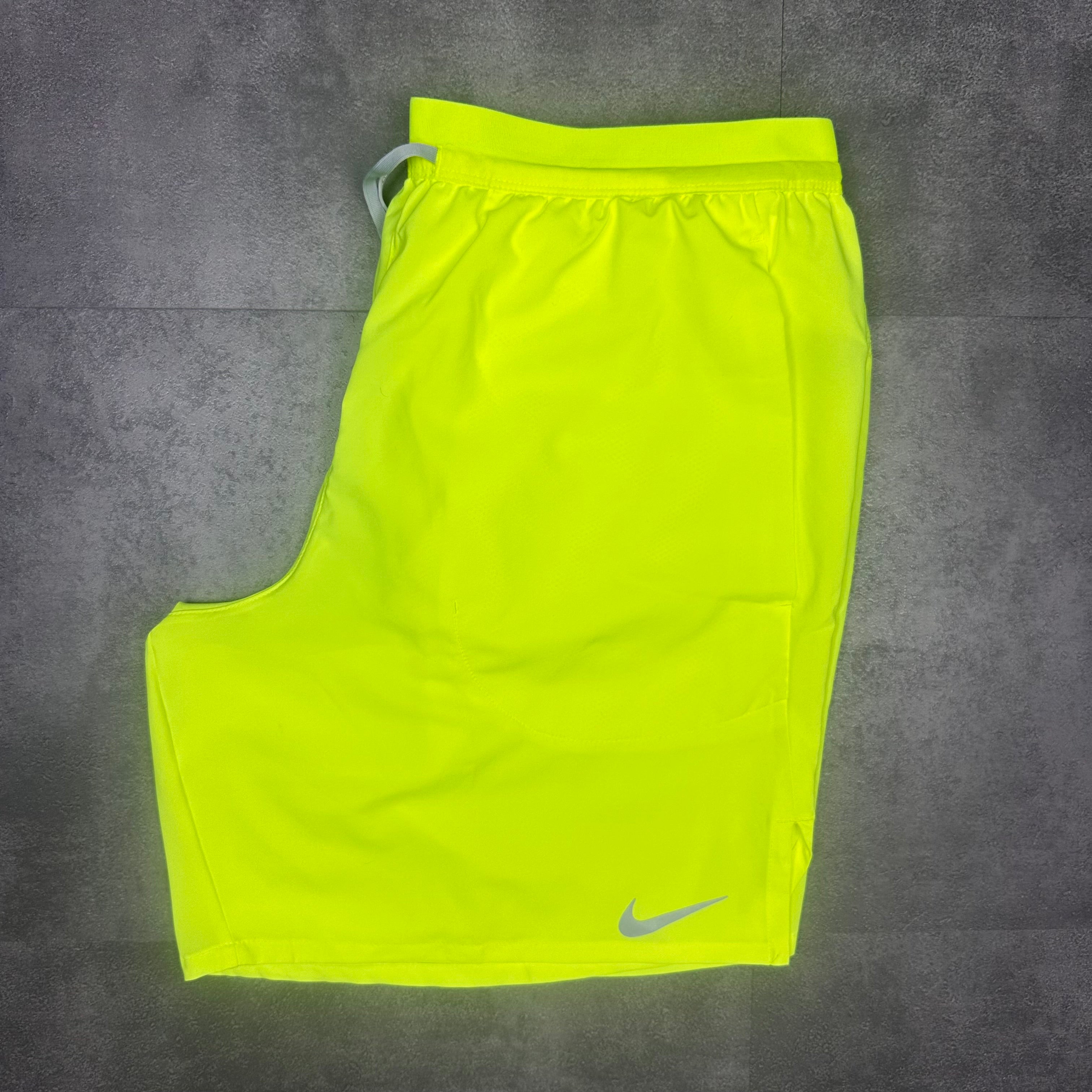 Nike 7 Flex Stride Shorts Neon