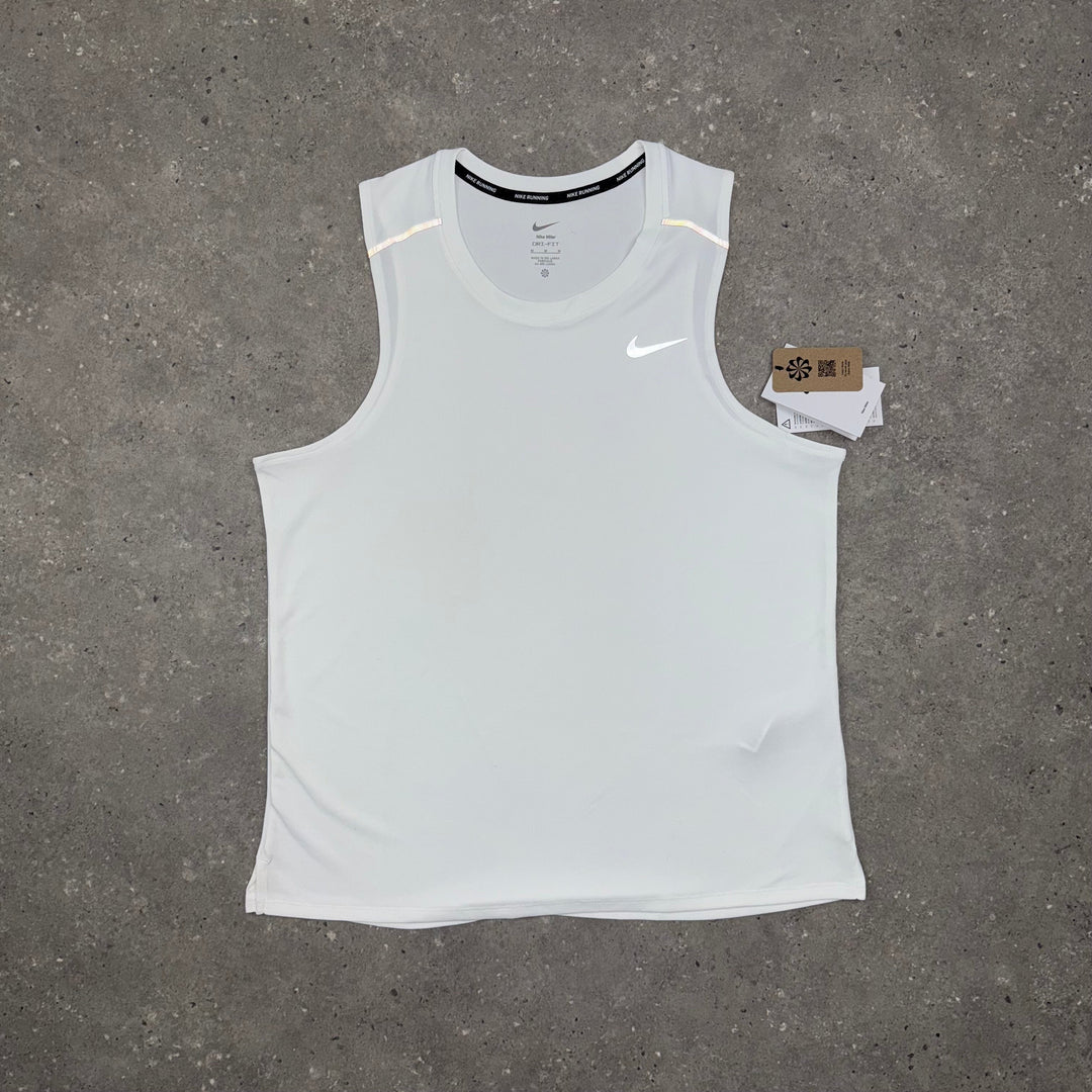 NIKE MILER VEST - WHITE