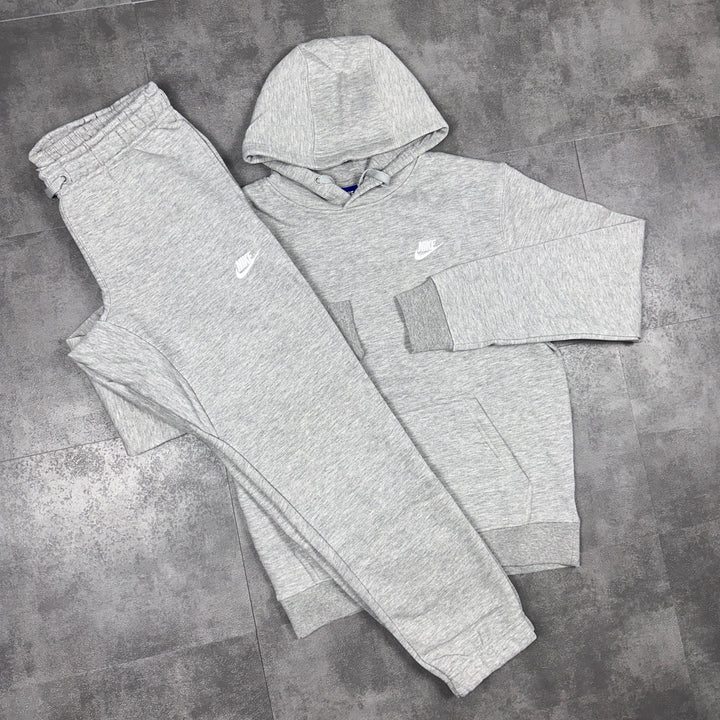 Nike Club Sports Fleece Tracksuit Grey