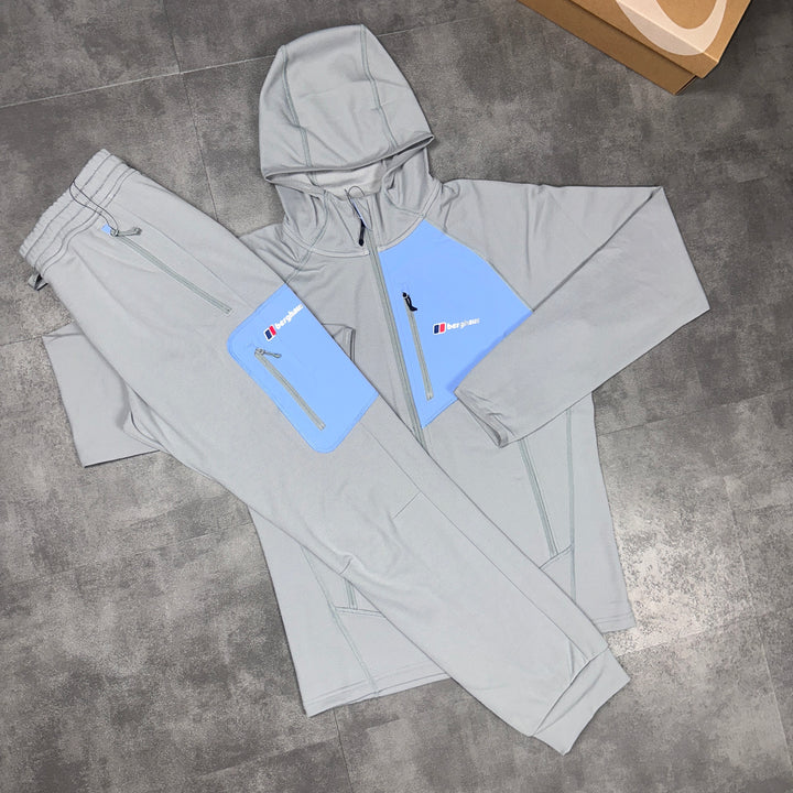 Berghaus Patch Tracksuit Cotton Grey/Blue