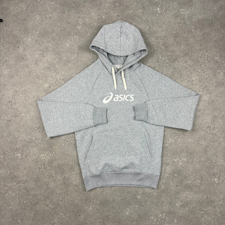 ASICS FLEECE PULLOVER TRACKSUIT - GREY